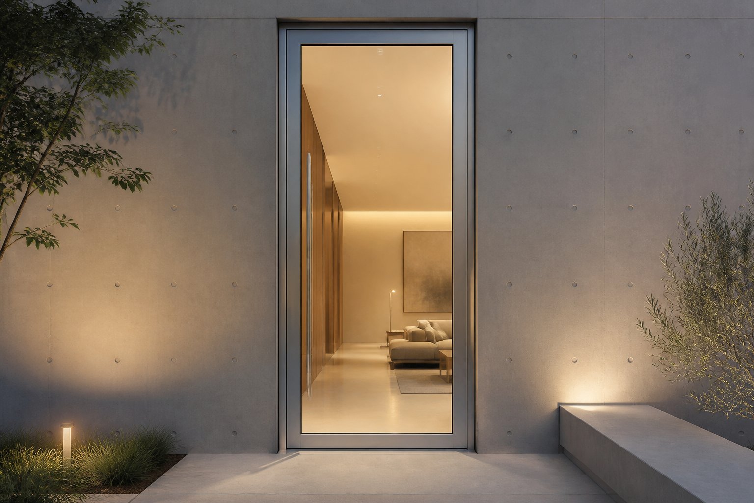 VLX 100 Pivot Door in West Park, FL | Sightline Windows & Doors West Park - detail 2